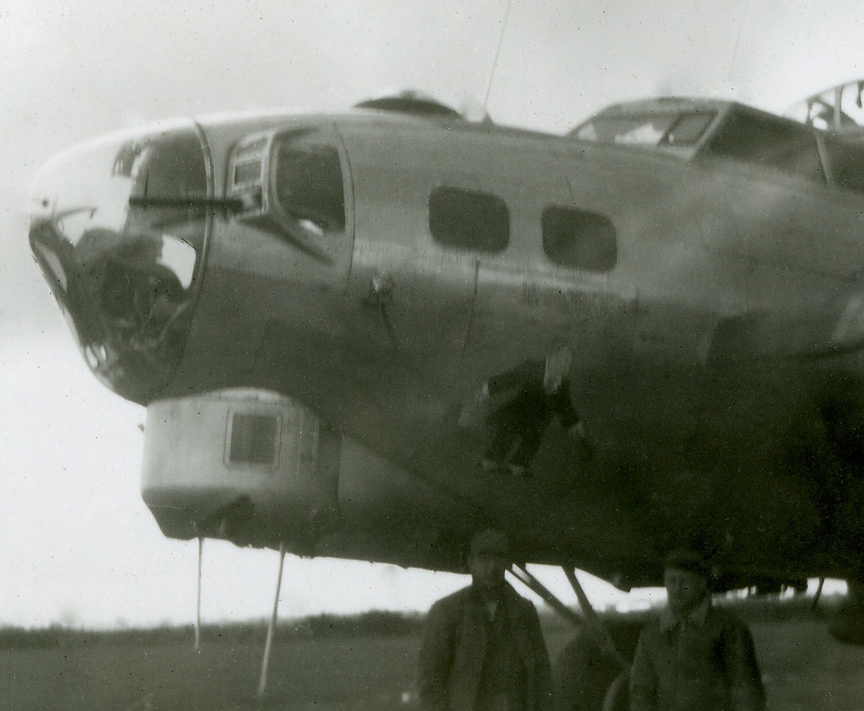 398th B-17 with "Jiggs" Nose Art - 1944/1945