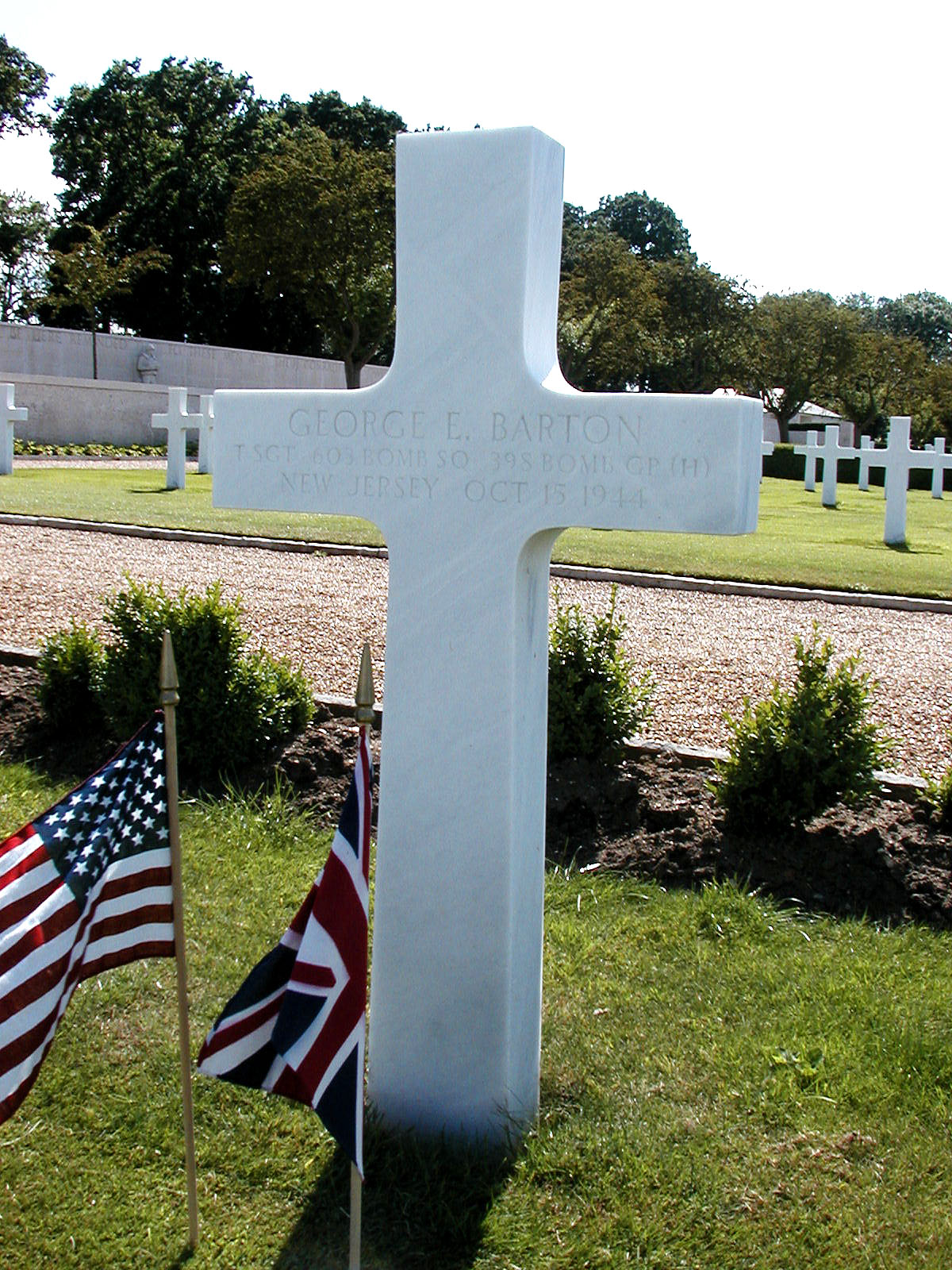 George E. Barton Tombstone