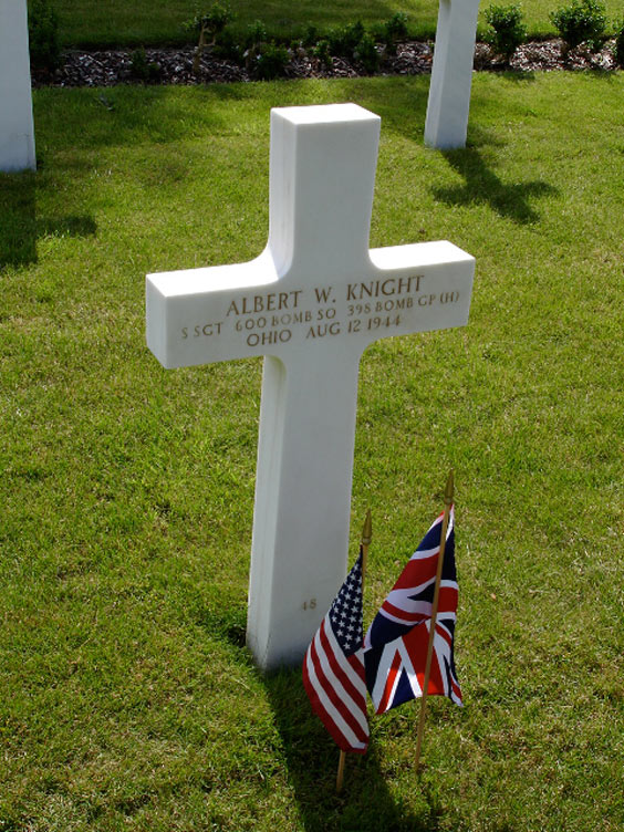 Albert Knight Tombstone