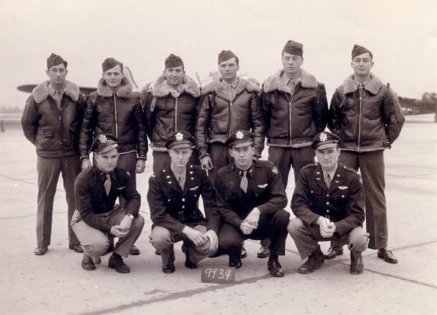 Paul Adams' Crew - 601st Squadron - Early 1945  