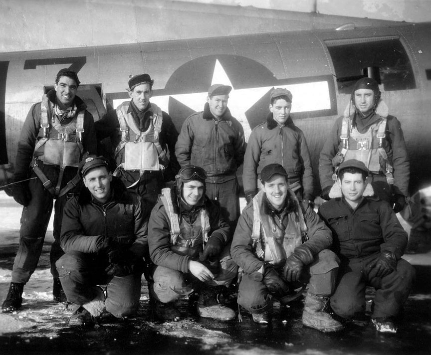 Aniello's Crew - 603rd Squadron - 28 Jan 1945