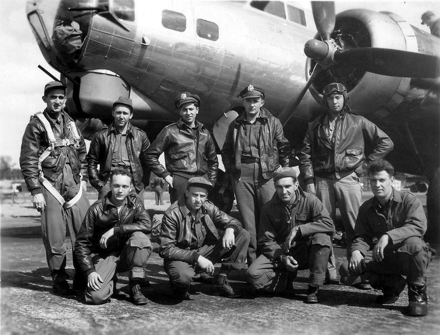 Blackwell's Crew - 601st Squadron - 6 August 1944