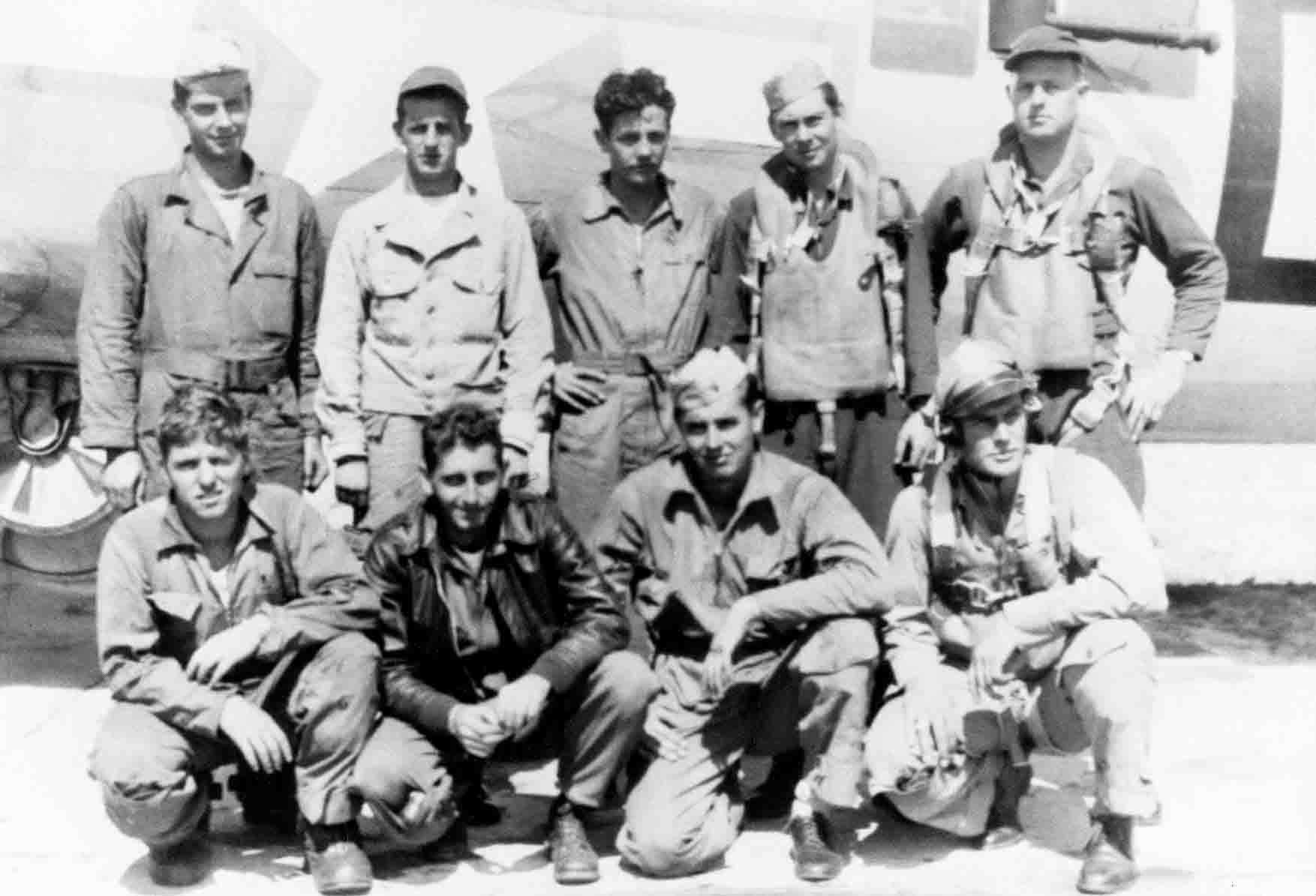 Bornstedt's Crew - 601st Squadron - Training 1944