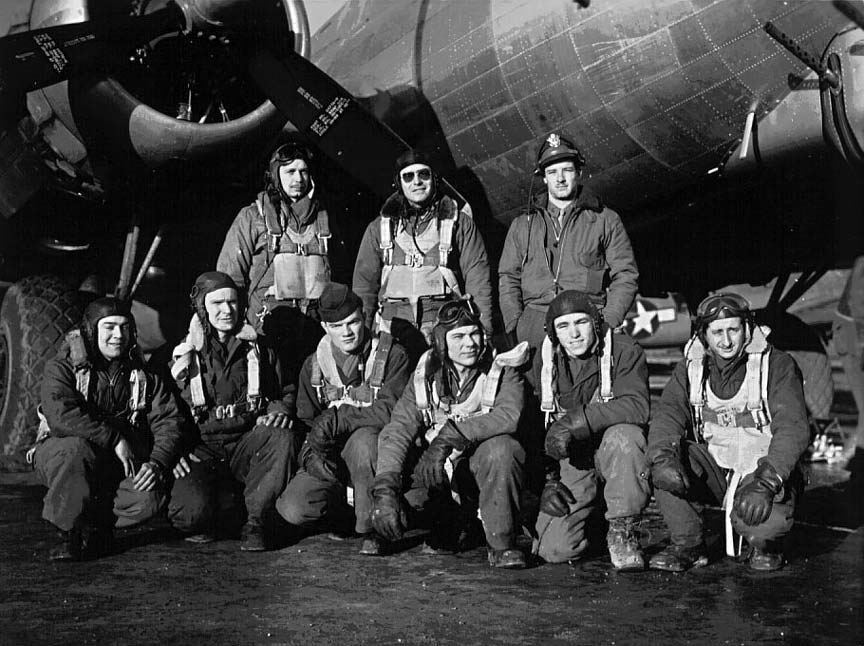 Branyon's Crew - 603rd Squadron - 10 February 1945 