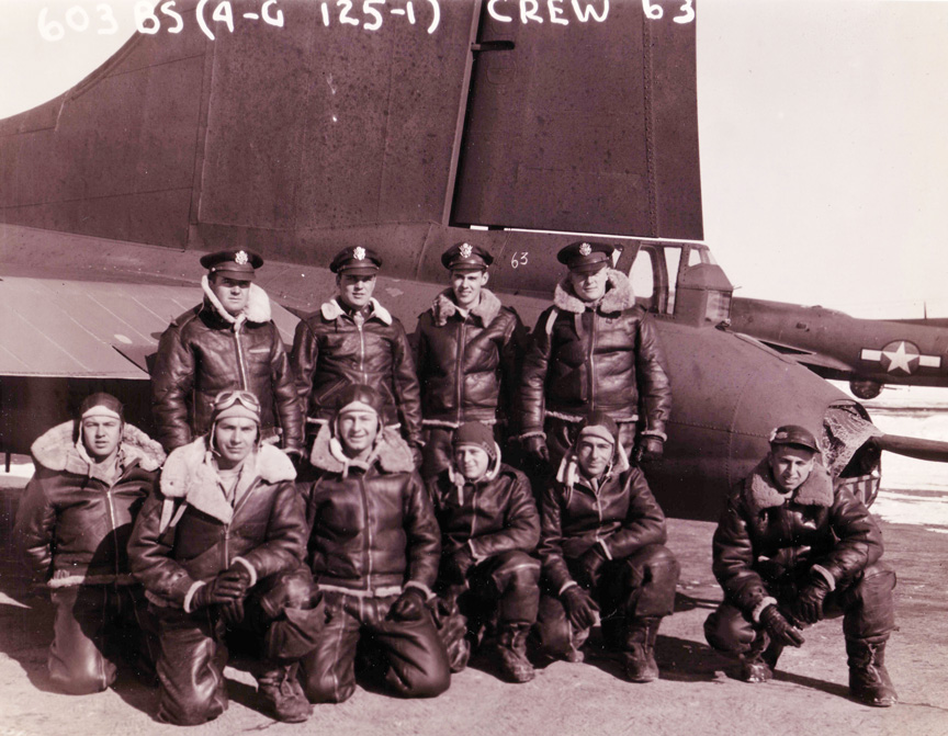 Durtschi's Crew - 603rd Squadron - Early 1944