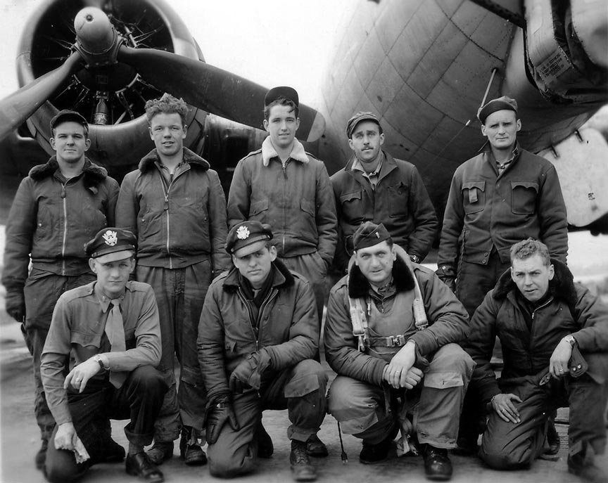 Ellis' Crew - 603rd Squadron - 5 March 1945