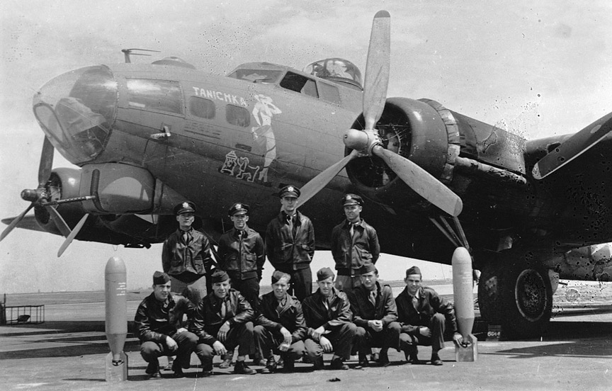 Folger's Crew - 600th Squadron - May 1944