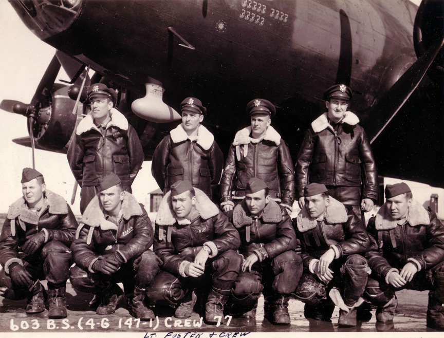 D.L. Foster's Crew - 603rd Squadron - Early 1944