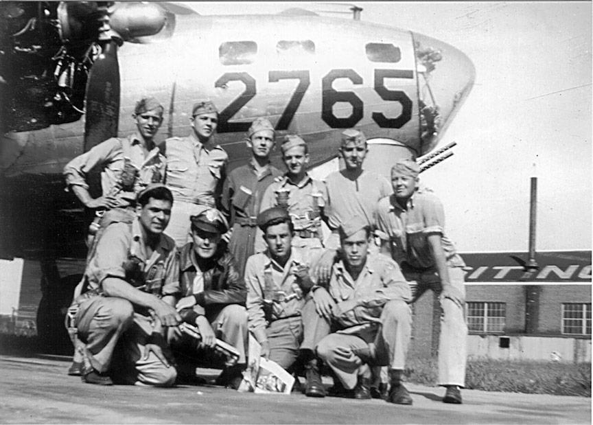 Grinter's Crew - 600th Squadron - July 1944