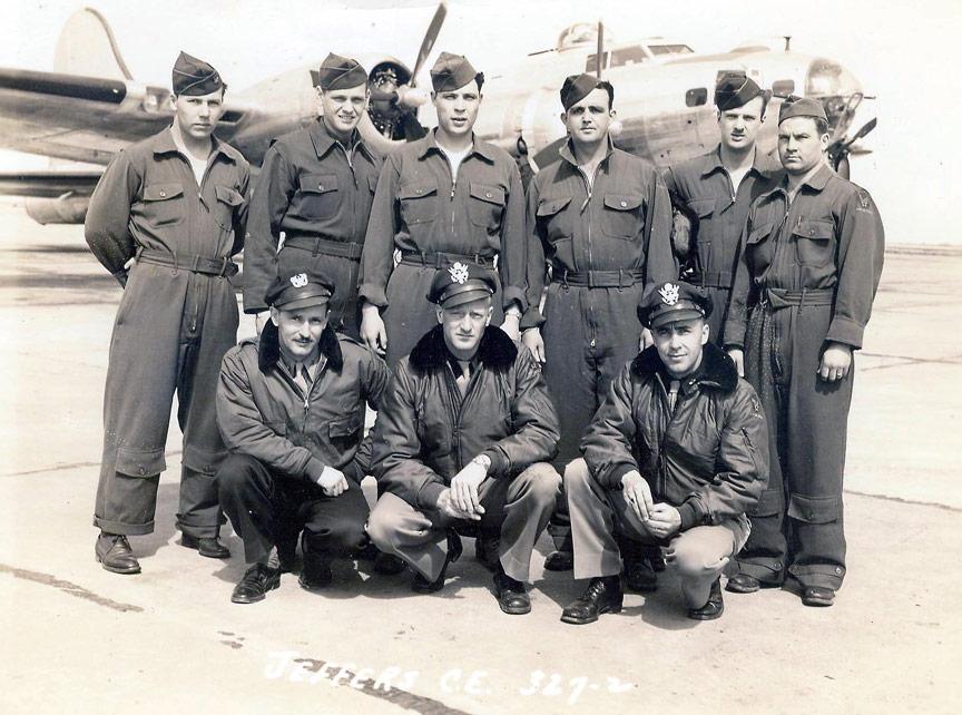 Jeffer's Crew - 601st Squadron - circa 1945