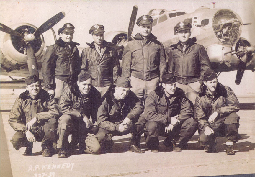 Kennedy's Crew - 603rd Squadron - Spring 1945