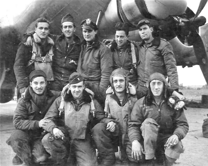 Koenig's Crew - 601st Squadron - 21 February 1945