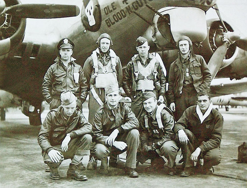 Jack Lee's Crew - 603rd Squadron - 5 August 1944 