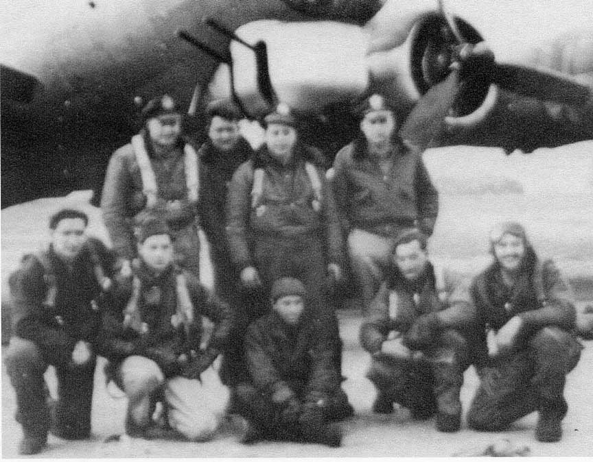 Lewis' Crew - 601st Squadron - 21 March 1945