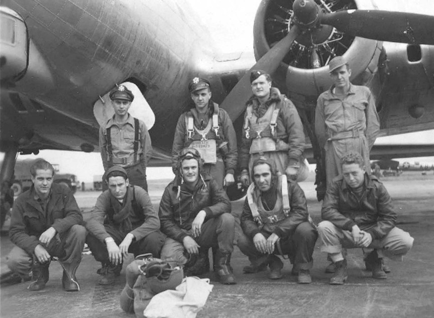 Link's Crew (later Austin's Crew) - 602nd Squadron - 1 August 1944