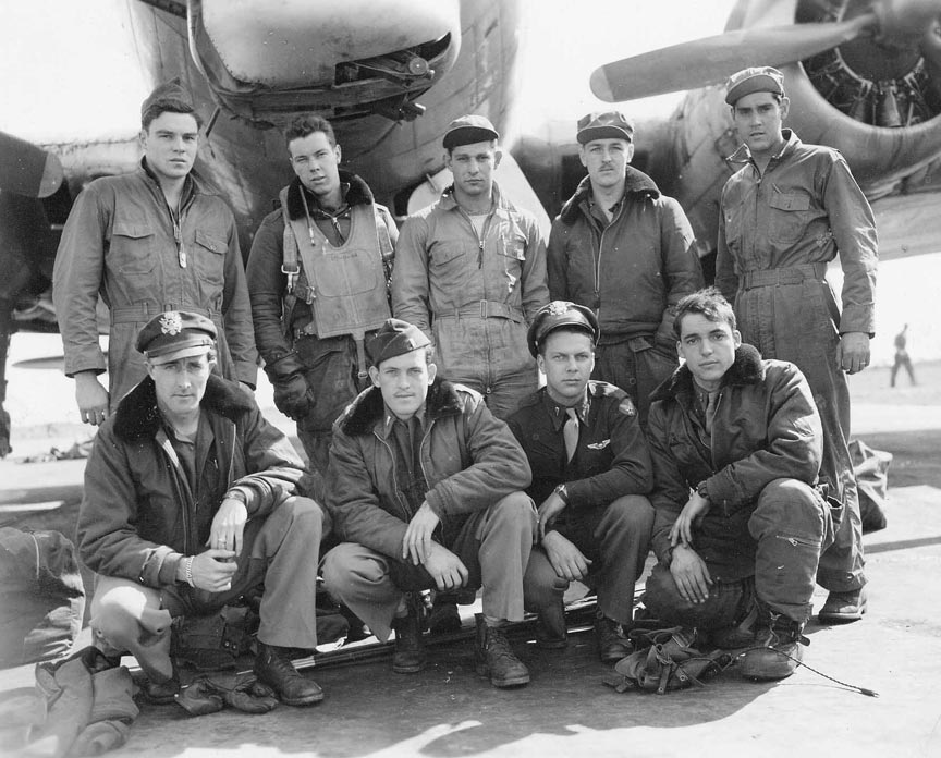 Lollar's Crew - 603rd Squadron - 21 April 1945