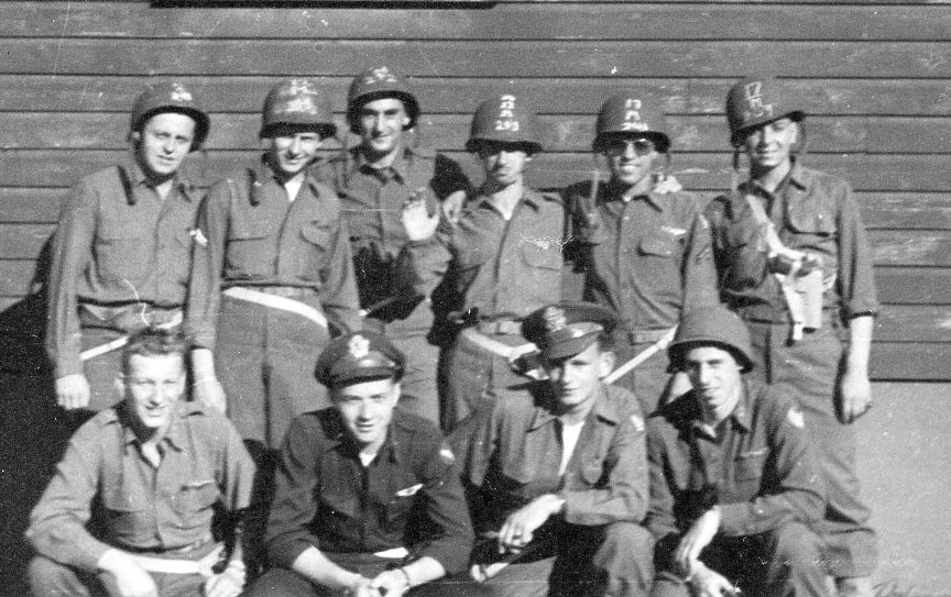 Magnan's Crew - 603rd Squadron - late 1943