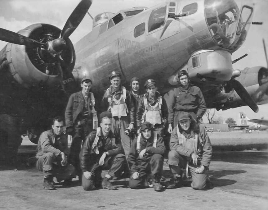 Matthews' Crew - 600th Squadron - 9 October 1944