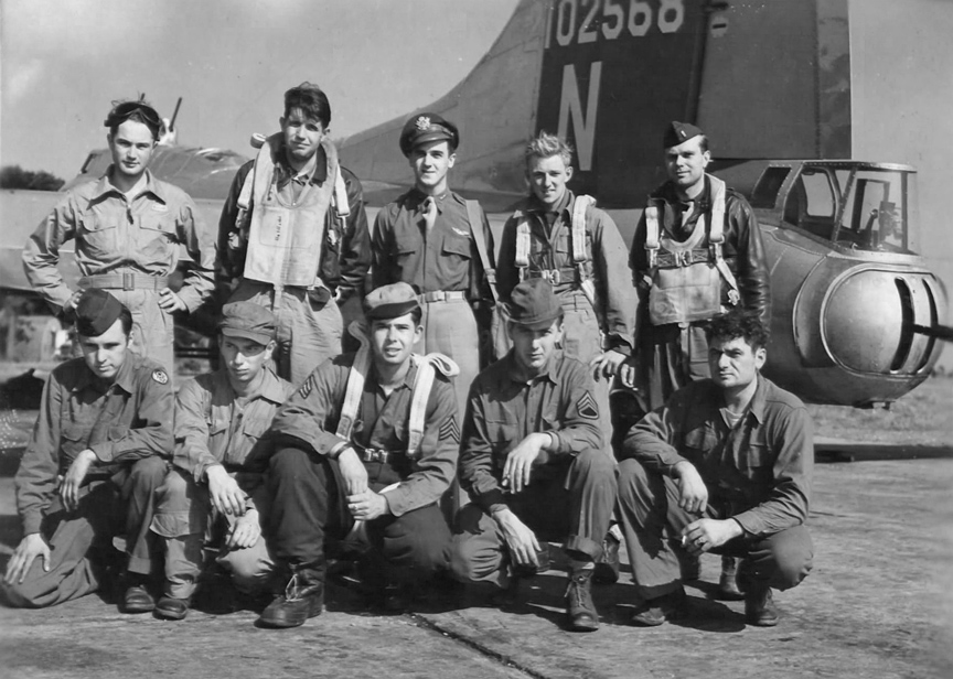 Meyran's Crew - 603rd Squadron - 1 August 1944