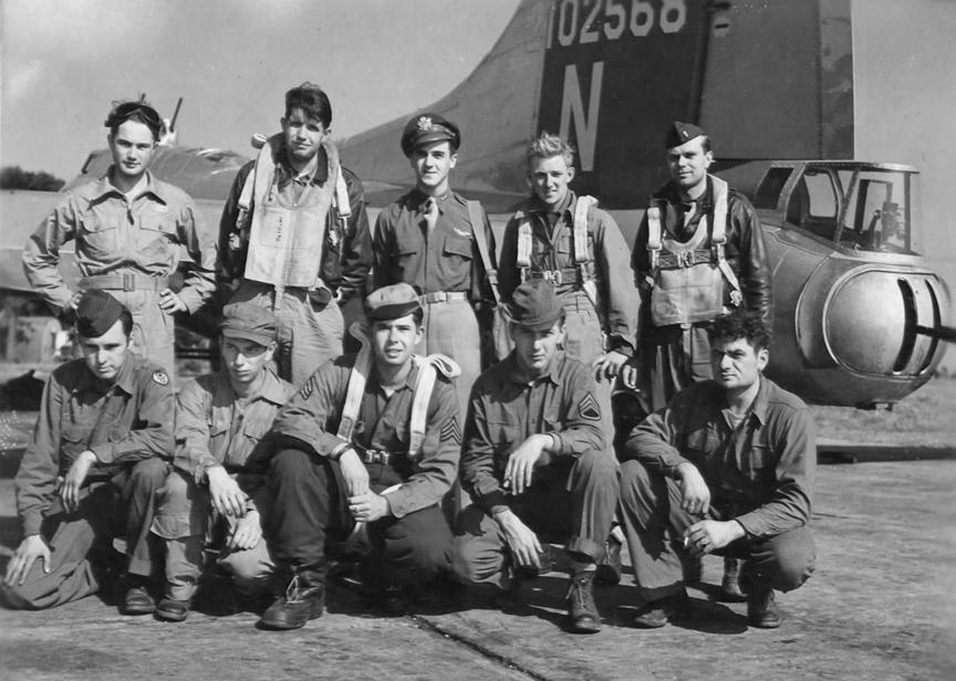 Meyran's Crew - 603rd Squadron - 1 August 1944