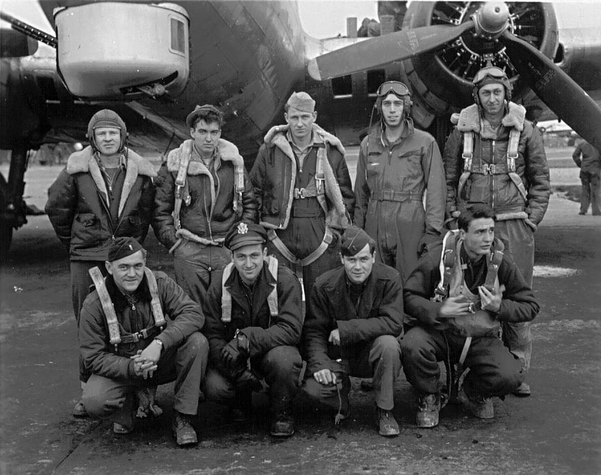 Russ Reed's Crew - 603rd Squadron - 28 October 1944