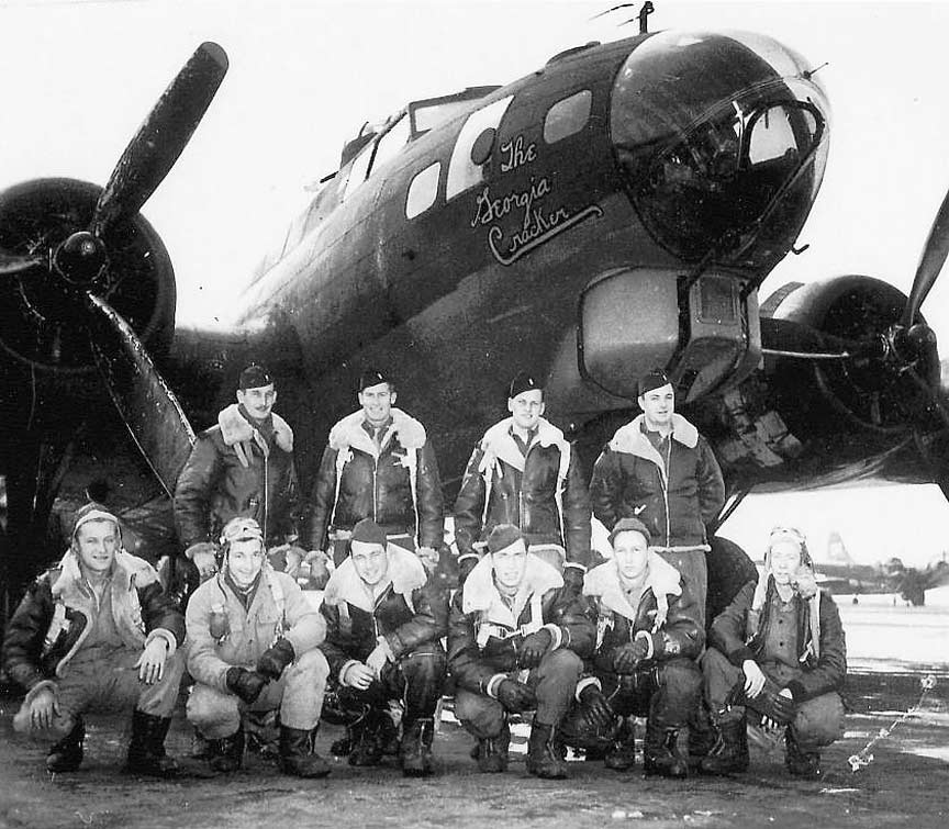 Stanley Reed's Crew - 600th Squadron - Spring 1944