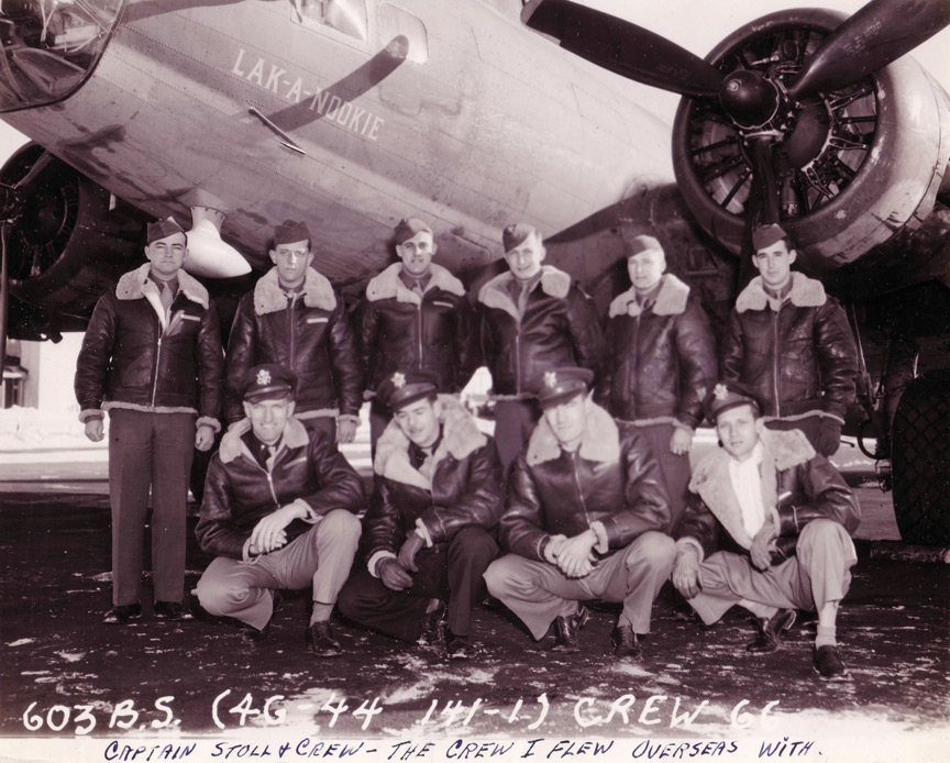 Stoll's Crew - 603rd Squadron - Early 1944