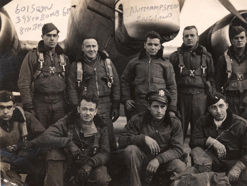 Traeder's Crew - 601st Squadron - 20 February 1945