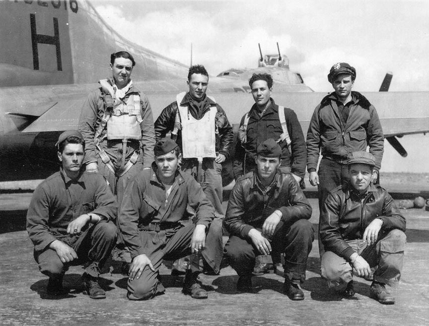 Weekley's Crew - 601st Squadron - 8 July 1944