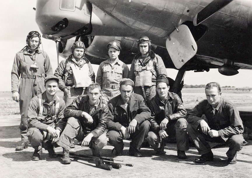 Wierney's Crew - 601st Squadron - 6 July 1944