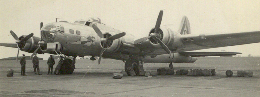 Guice's Crew Awaits Return to USA - 603rd Squadron - 2 June 1945