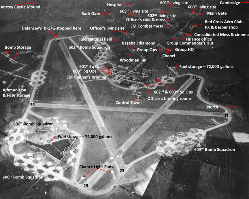 Nuthampstead Aerial View 2