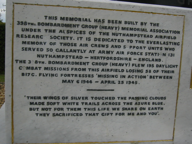 Left Side of Memorial