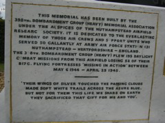 Left Side of Memorial