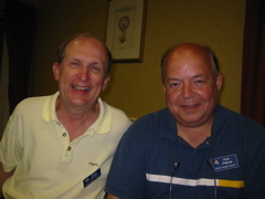 Dave and Dr. Ken, unofficial tour physician