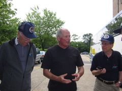 Bob, Ozzie, Dave chat at HALS library