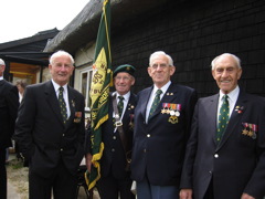 UK Color Guard at Commemoration Service