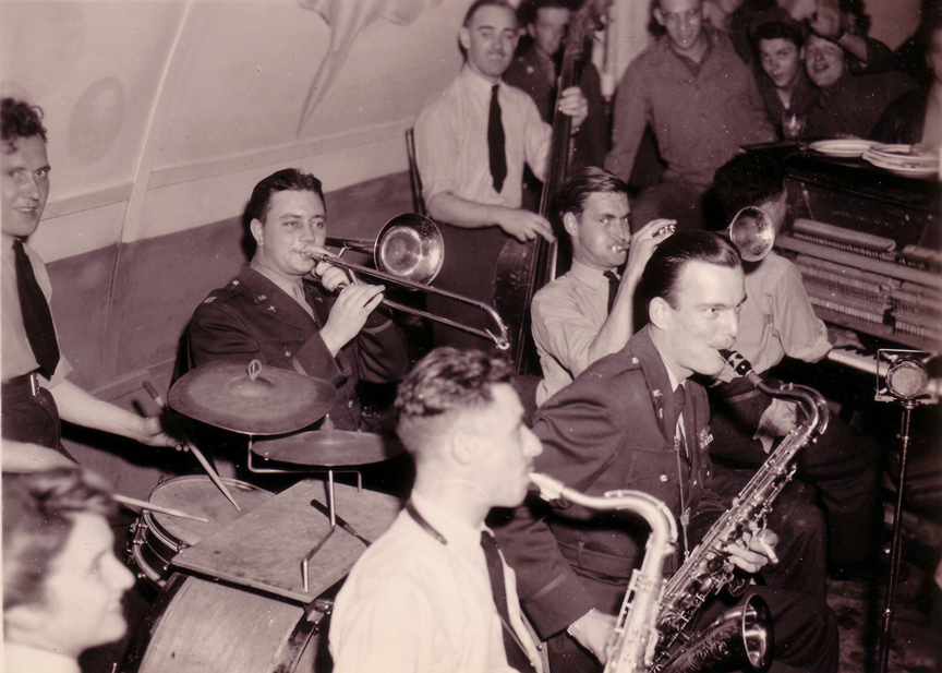 398th Nuthampstead Band - 19 August 1944