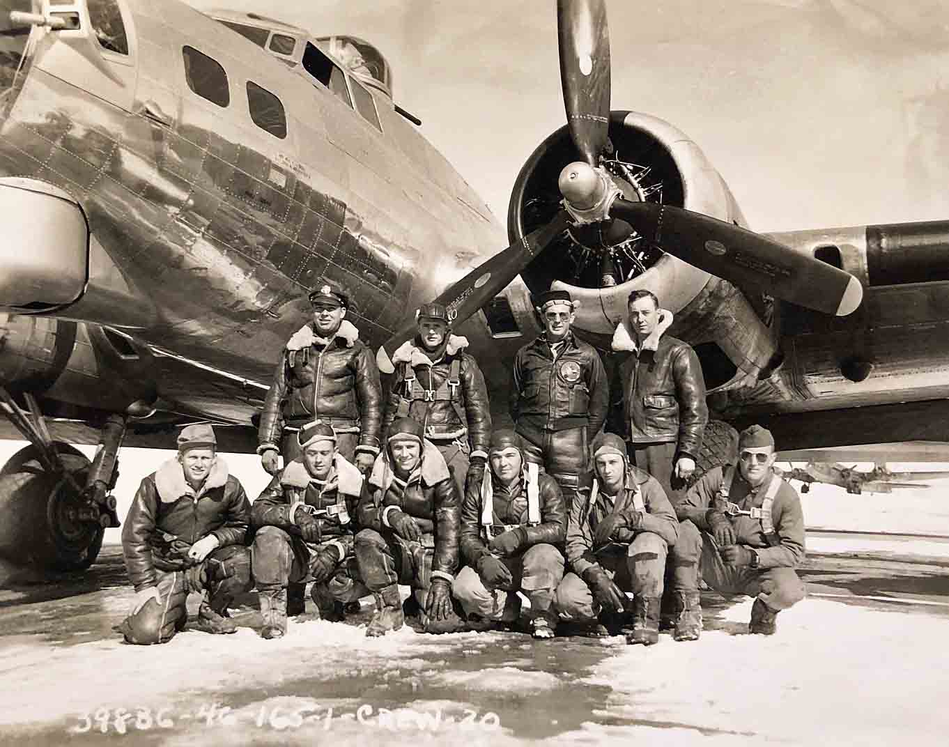 Dallas' Crew - 601st Squadron - Training - 1943 - 1944