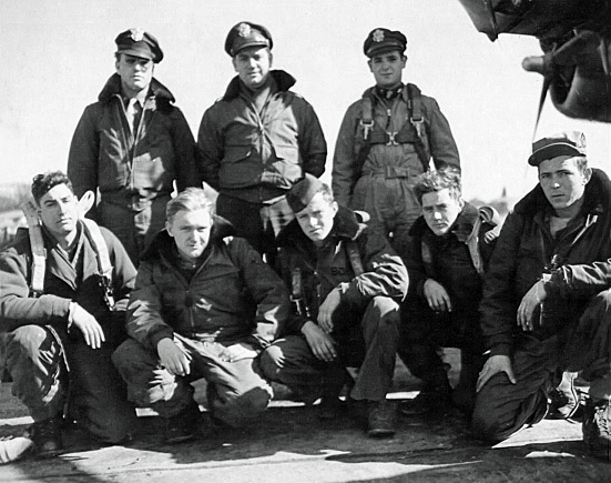 Donovan's Crew - 603rd Squadron - March 22, 1945