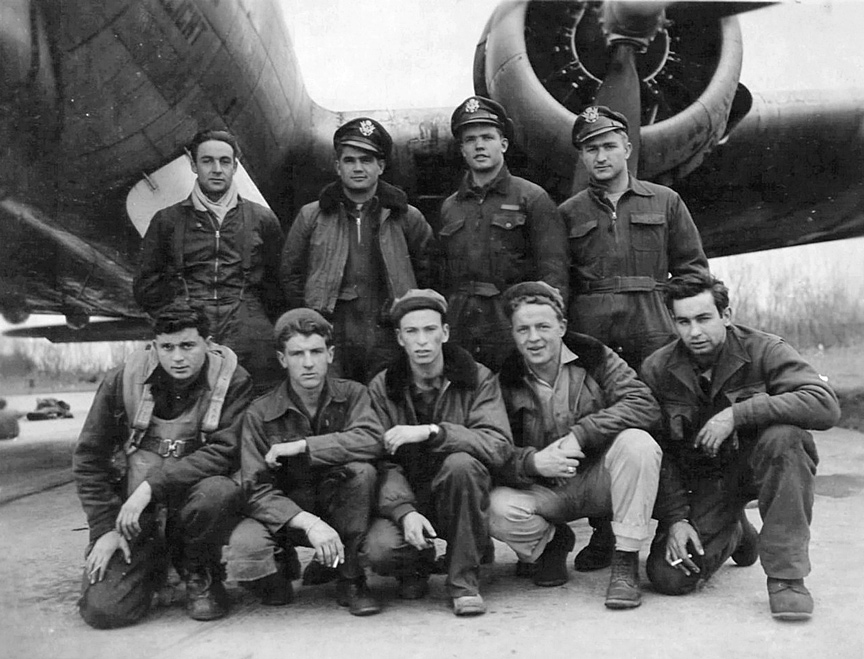 Hill's Crew - 600th Squadron - 11 March 1945