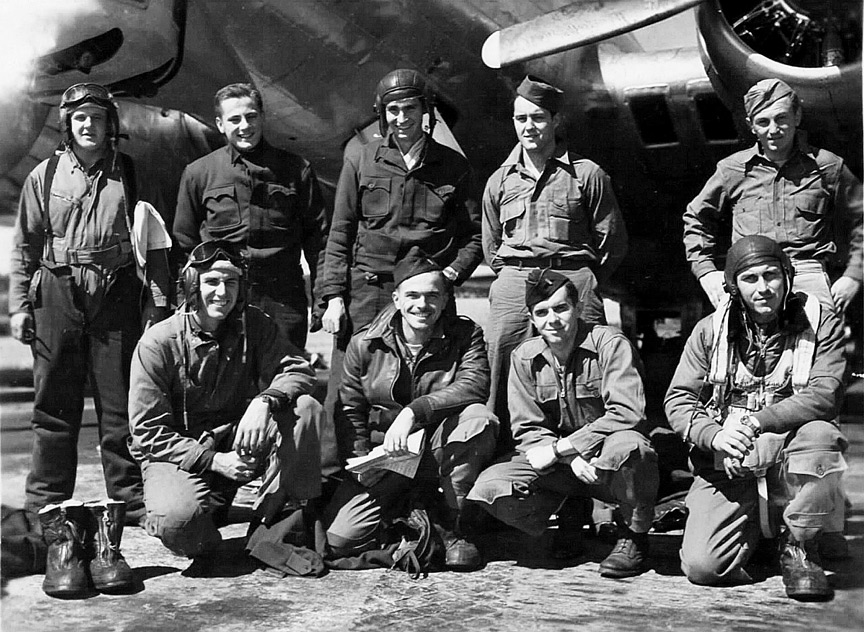 Newman's Crew - 603rd Squadron - 15 August 1944